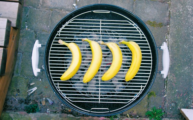 Grillbananen Schritt 1