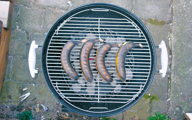 Grillbananen Schritt 2