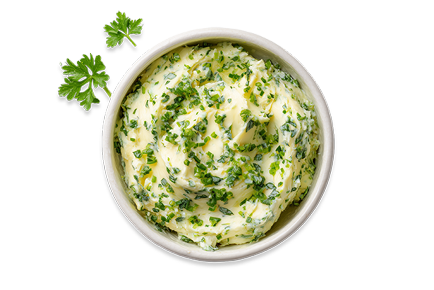 Butter mit Kräutern