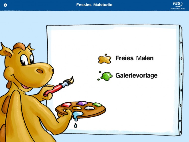 App Malstudio mit Fessie